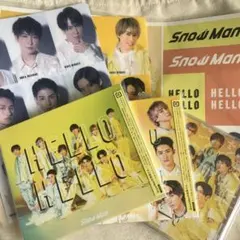 Snow Man HELLO HELLO CD 3形態セット 初回 特典付き