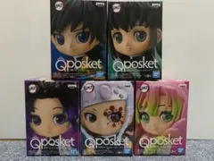 鬼滅の刃 Qposket petit vol.1、2 フィギュア 5体セット