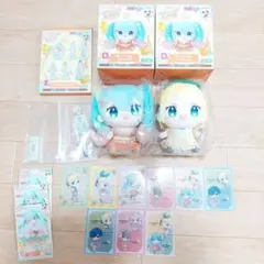 初音ミク フリューくじ　ぬいぐるみマスコット 鏡音リン　アクリルスタンド　レン