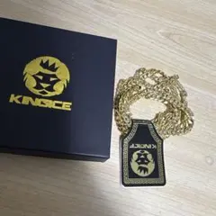 【正規】KING ICE キングアイス キューブ チェーン ネックレス ゴールドのサムネイル
