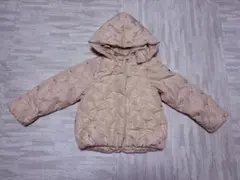 ハート刺しゅう中わたジャケット　130