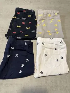 西松屋　5分丈レギンス　4枚セット　95