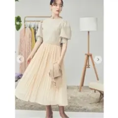 セルフォード　ニットドッキング　ワンピース