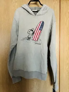 スヌーピー ヴィンテージ風パーカー S