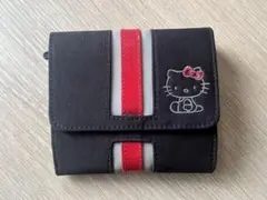❤️希少品❤️新品未使用❤️レトロハローキティ　刺繍入り折り畳み財布