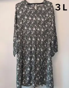 特価　試着のみ Lashikaru　ワンピース　３L