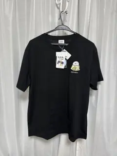 【新品未使用】お文具といっしょ　子猫さんとまったりTシャツ　Lのサムネイル