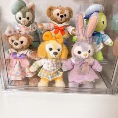 【新品タグ付き　最安値】ダッフィーフレンズ　ぬいぐるみバッチ