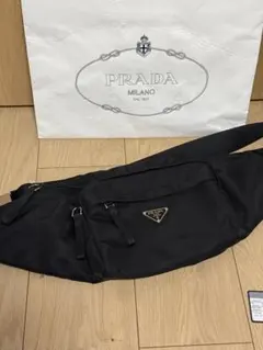 【美品】PRADA ボディバッグ 2VL005 RFID認識済み　三角ロゴ
