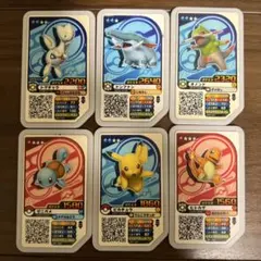 ポケモンガオーレ 6枚セット