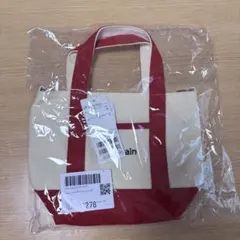 【新品未使用】petit main 2wayショルダートートバッグ 赤　レッドのサムネイル