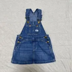 Lee 80cm デニムジャンバースカート　ジャンスカ　女の子　ベビー