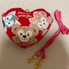 ディズニーリゾート　ダッフィー フレンズ　　コイン&パスケース