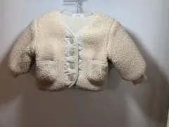 ＥＬＭＯ　ボア アウター　ベージュ　子供服