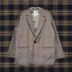 niko and.. チェック柄 テーラードジャケット サイズ3