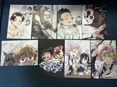 幕間画ポストカードセット　「鬼滅の刃」全集中展　刀鍛冶の里編・柱稽古編　8種