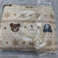 ミキハウス ノベルティ フード付きブランケット　新品
