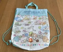 すみっコぐらし ナップサック キャンプ柄