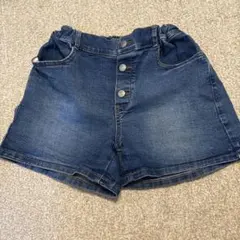 GU デニム ハーフパンツ 150cm