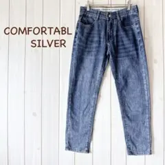 ＊COMFORTABL SILVER＊ ストレッチデニム 薄地 29 ブルー系