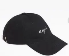 最終値下げ❣️agnès b. ブラック ベースボールキャップ