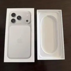 【箱のみ】　iPhone 17 Pro 256G シルバー 箱のみ