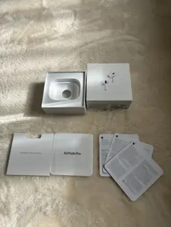 Apple AirPods Pro 空箱、説明書