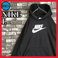 NIKE BIG SWOOSH スウッシュ ナイキ スウェット フーディー 黒