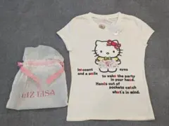 2009年　リズリサ　ハローキティ　Tシャツ　フリーサイズ　レトロ　レア希少のサムネイル
