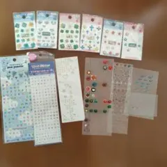 サンエックスカモンしあわせシール　星座シール　ひらがな　ポムポネットシールのサムネイル