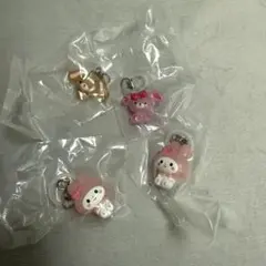 サンリオゆるっとめじるしアクセサリー　ぼんぼんりぼん　くろうさ　マイメロ