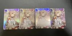UNION ARENA SAO アスナ プロモ 4枚セット