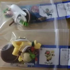 ②ルイージ　⑮クッパJr.　チョコエッグ　ジャンボリー　匿名配送