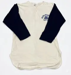美品 champion ヴィンテージ 80sトリコタグ ヘンリーネック 七分のサムネイル