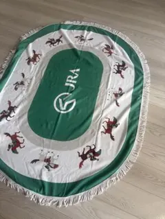 JRA 競馬パドック柄　マット ビッグタオル　バスタオル　グッズ　ブランケット