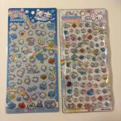 あわわちゃん　ジュエルプチドロップシール　エポキシステッカー　2枚セット