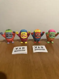 VAG ビニール アーティスト ガチャ ブタイガー 5個セット 開封品
