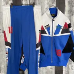 アシックス　asics　セットアップ　ジャージ　上下　トラックジャケット　パンツ