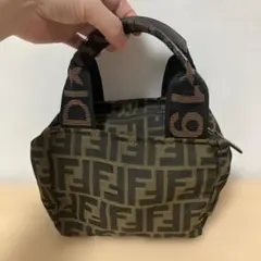 状態良好 FENDI ズッカ柄 ミニバッグ アクセサリーポーチ Y2K - メルカリ