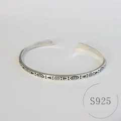レトロ バングル S925 シルバー ヴィンテージ インディアンジュエリー