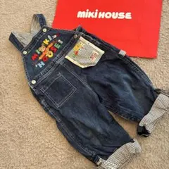 MIKI HOUSE ミキハウス　デニムオーバーオール　90