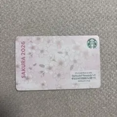 Starbucks Card SAKURA 2026のサムネイル