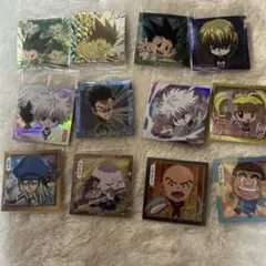 ハンターハンター　ウエハース　キルア　ゴン　レオリオ　クラピカ　カイト　ビスケ