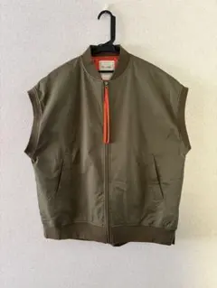 le colis MA1風ベスト カーキ