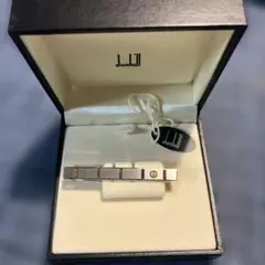 dunhill ダンヒル タイピン ネクタイピン シルバー ゴールドライン　新品