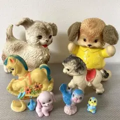 60年代 ビンテージ ワンちゃん ぬいぐるみ ミッドセンチュリー レトロ