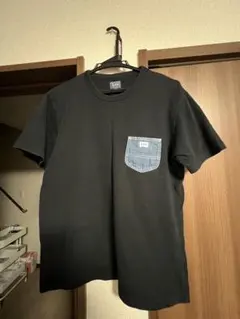 Lee デニムポケット Tシャツ ブラックのサムネイル