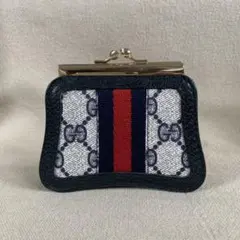 オールド GUCCI オールドグッチ がま口 財布 コインケース レトロ