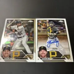 topps chrome パイレーツ Jason Delay サイン auto