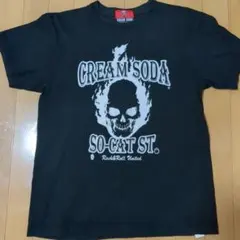 CREAM SODA スカル Tシャツ ブラック
